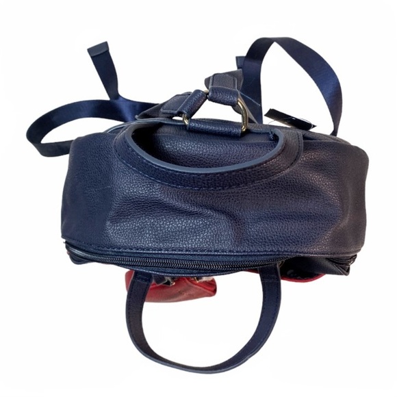 NWT Tommy Hilfiger Red & Blue Medium Backpack With Pouch main image 14